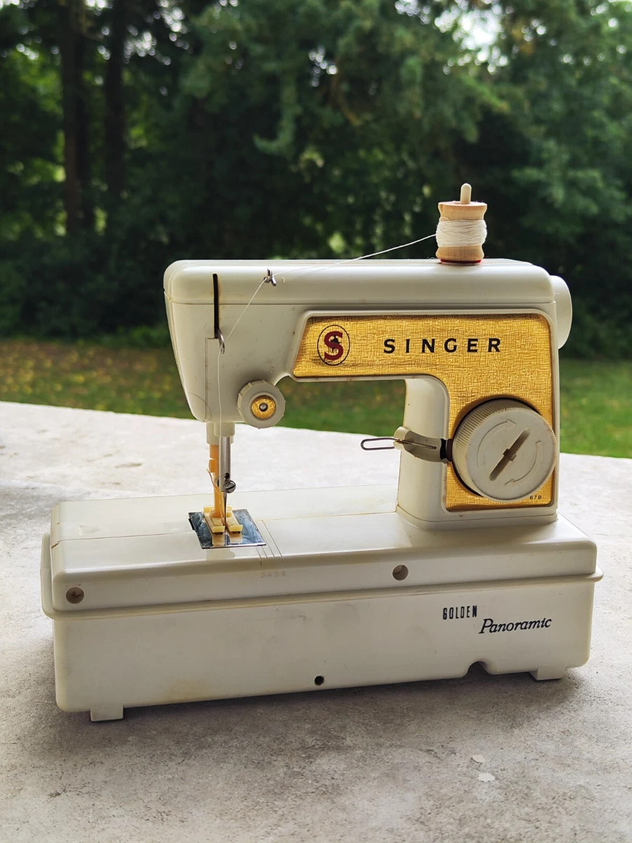 Ancienne Machine à Coudre Jouet Mécanique XIXe – Métal, Très Bon état