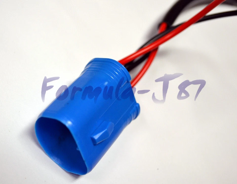 HID Kit Extension Wire 9007 HB5 Two Harness Head Light Bulb Replace Socket Plug - Image 4 of 4