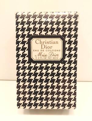 Vintage Christian Dior Eau De Cologne - Miss Dior - 2 Fluid Ounces - Sealed Box