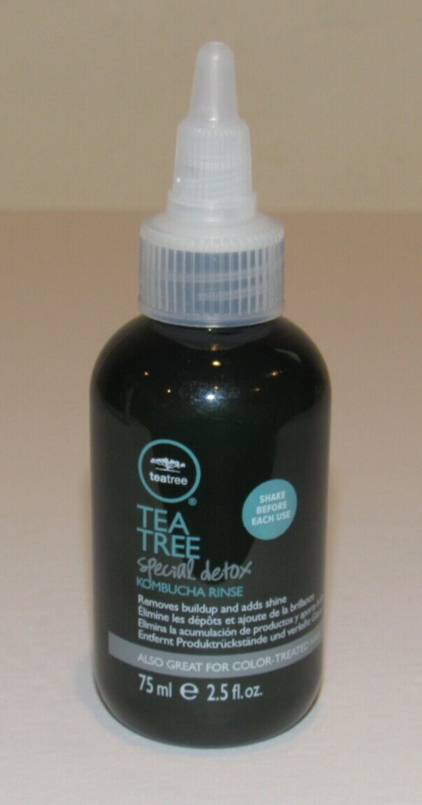 Tea Tree Special Detox Kombucha Rinse, 75 Ml – Tiefenreinigung Für Haar & Kopfhaut, Mit Peeling-Effekt