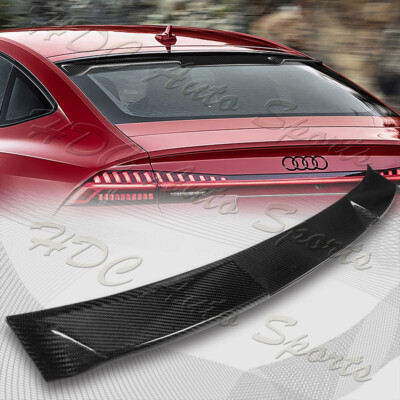 For 2019-2023 Audi A7/S7/RS7 Carbon Fiber Rear Roof Window Visor