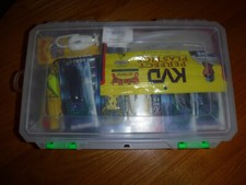 LURE LOCK TACKLE BOX FULL STRIKE KING KVD RAGETAIL ZOOM YUM BERKLEY HAVOC CRAW 
