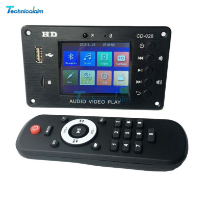 MP5 Decoder Board Bluetooth Stereo Audio Receiver Video Player For Car Amplifier