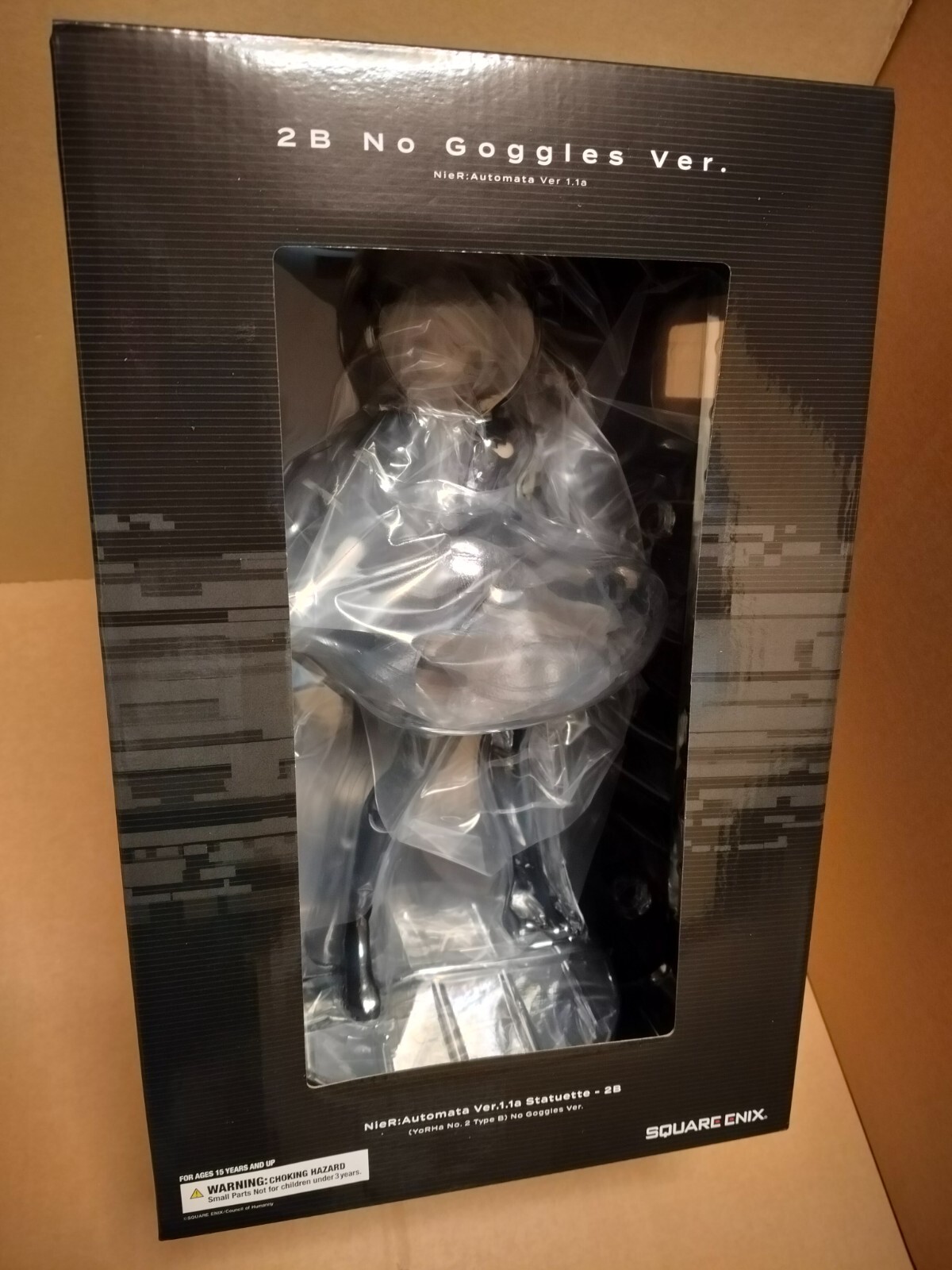 NIER AUTOMATA VER1.1A 2B STATUETTE NO GOGGLES VER. FIGURE - OFFICIAL NEW SEALED