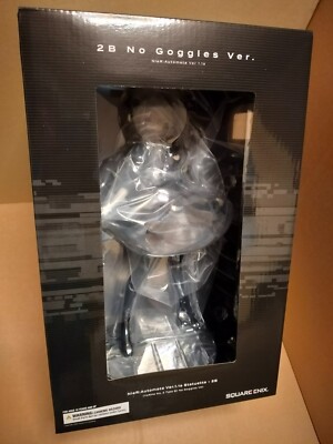 NIER AUTOMATA VER1.1A 2B STATUETTE NO GOGGLES VER. FIGUR - OFFIZIELL NEU VERSIEGELT