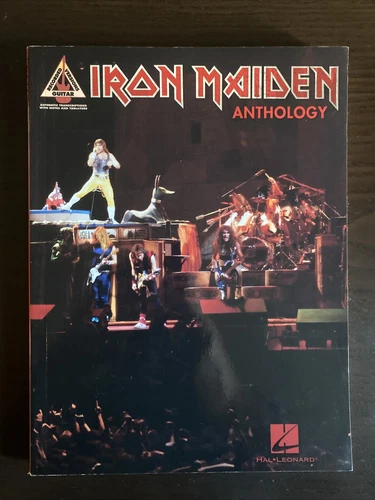 Iron Maiden Anthology (2006, Trade Paperback) - Free Shipping! Guitar Tablature