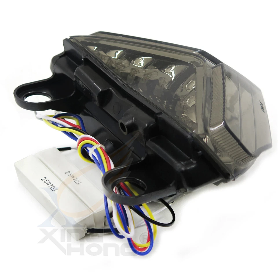 Luz de freno trasera de humo para 2007-11 Ducati 1198 R S 2008 - 12 848 EVO Corse SE Foto 3 de 4