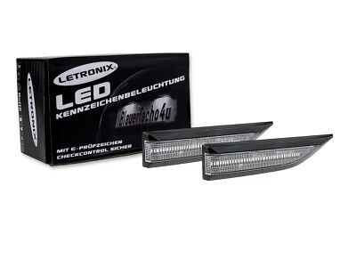 LETRONIX LED Seitenblinker Blinker Klar Silber Module VW T6 ab 2015
