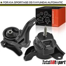 2Pcs Engine Motor & Transmission Mount for Kia Sportage 05-11 Hyundai Auto Trans