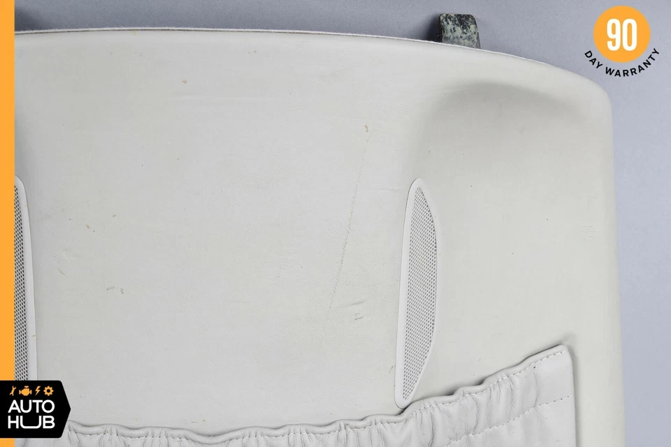 00-06 Mercedes W220 S600 S55 S65 AMG assento dianteiro traseiro tampa bolso cinza fabricante de equipamento original - Imagem 3 de 4