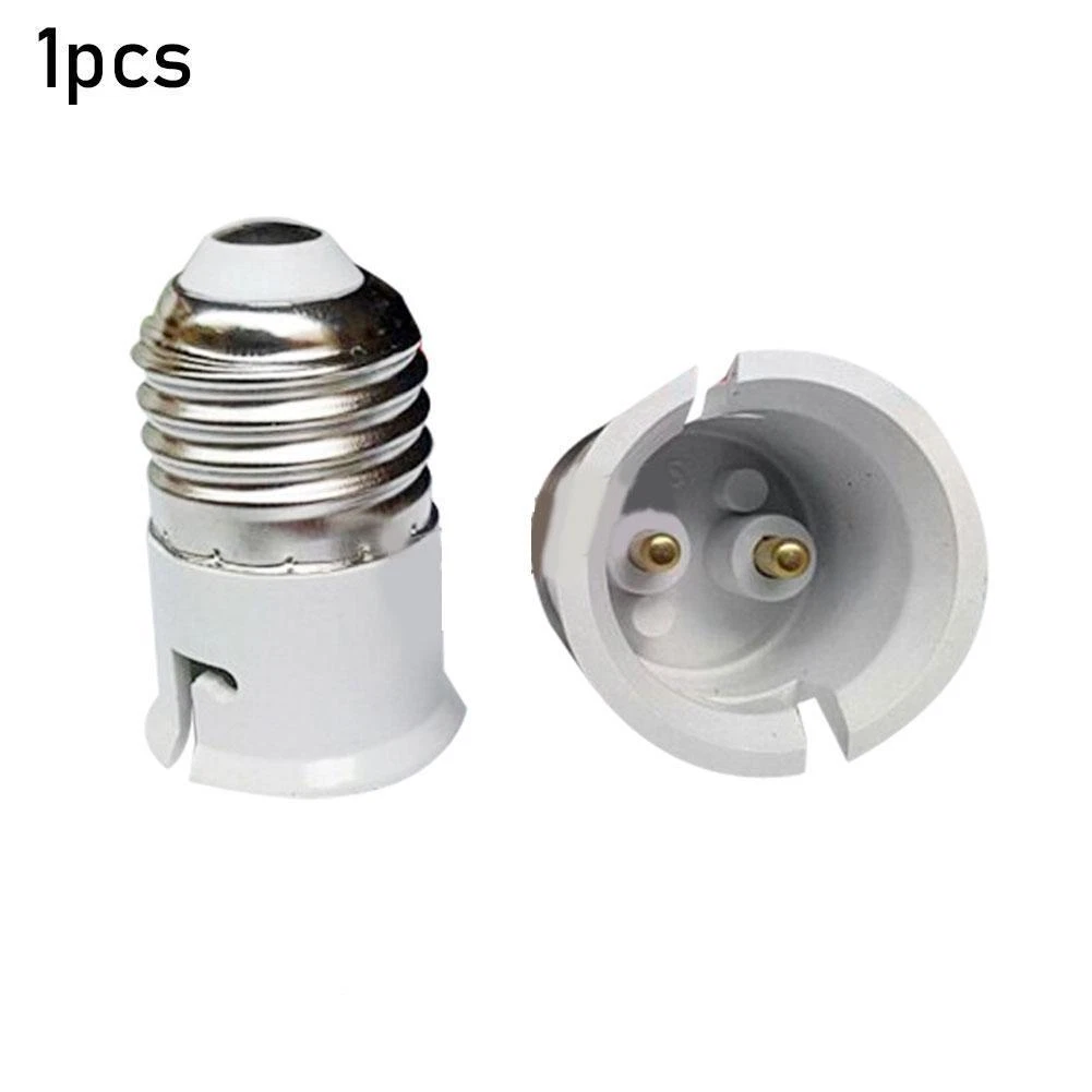 Light bulb screw to outlet bayonet converter