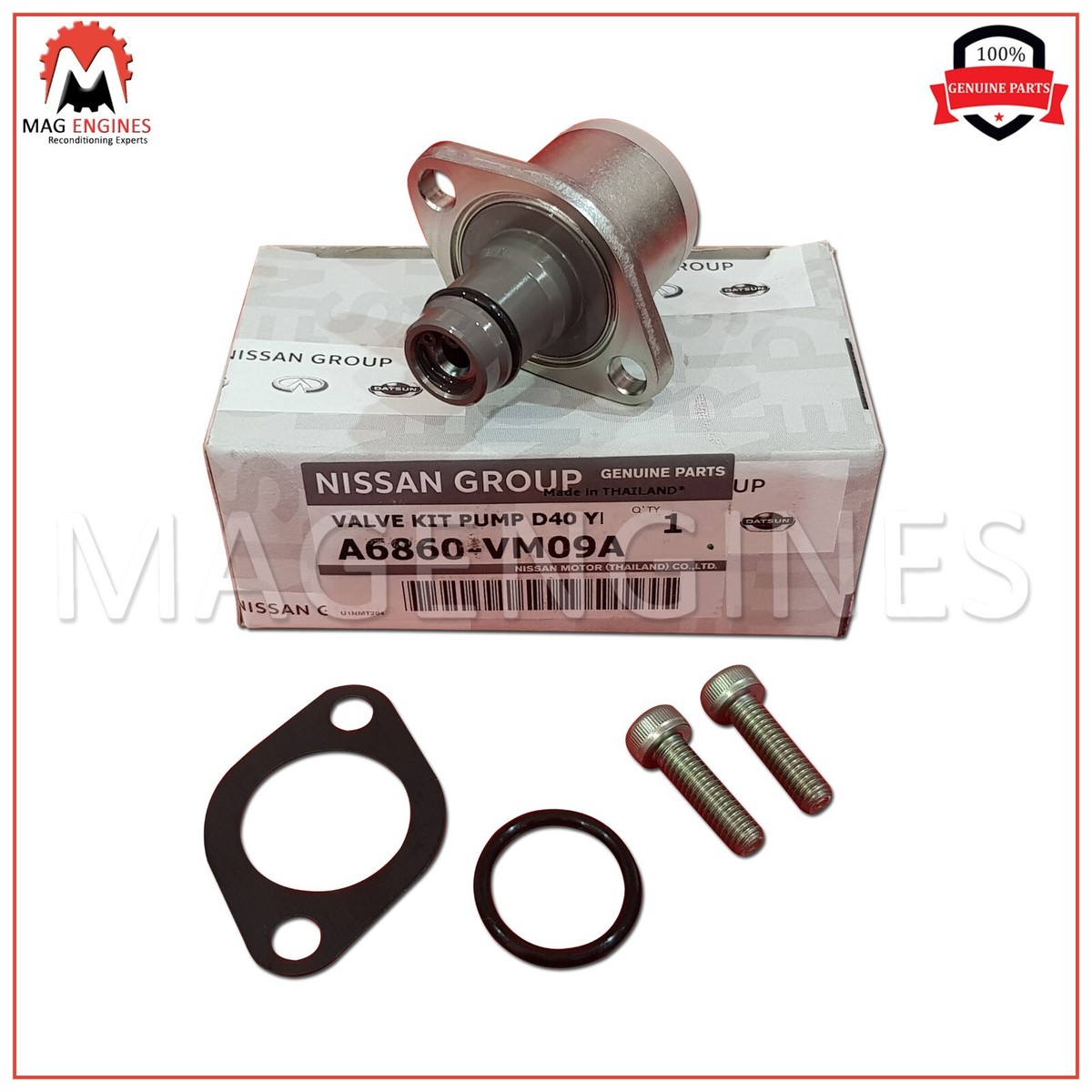 P助　1106090 A6860-VM09A GENUINE OEM SUCTION CONTROL VALVE YD25 DCi D40
