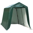 7'x12' Patio Tent Carport Storage Shelter Shed Car Canopy Heavy Duty Green