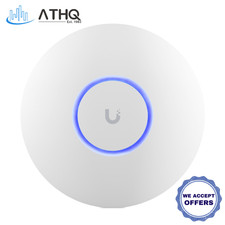 Ubiquiti Networks U6 Plus 2402Mbps Wireless Access Point PoE Dual Band Wi-Fi 6