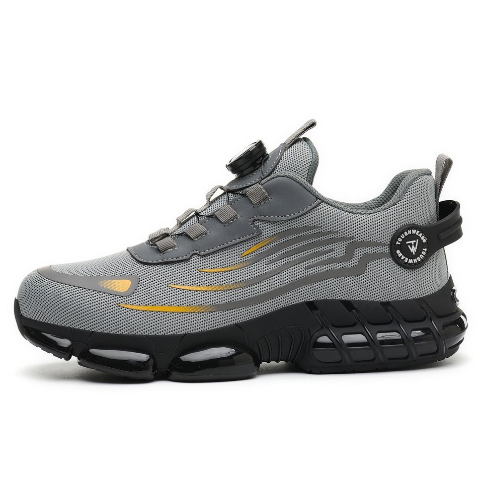 Mens Womens Safety Trainers Steel Toe Cap Work Boots Lightweight Hiking ...