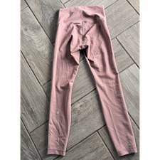 RARE Lululemon Dusty Rose Leggings womens Size 4 full length