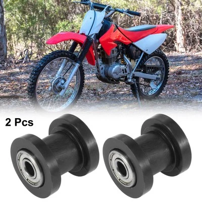 2Stk Kettenspanner Kettenrolle Kettenführungsrolle Rolle Motorrad QUAD ATV 8mm - Bild 1 von 4