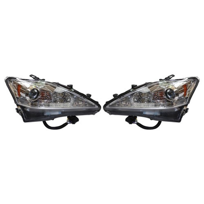 #ad #ad Front Headlight Assembly for Lexus IS250 Halogen Model Only Left Right Side $430.99