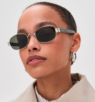 NUOVI occhiali da sole Yves Saint Laurent SL 706 002 53 mm 100% autentici