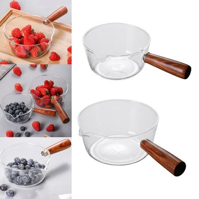 Milchtopf, Glasherdetopf, Butterschmelztiegel Gewürzschalen Mini Suppentopf