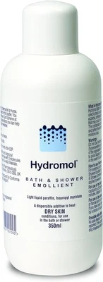Hydromol Bath and Shower 350ml Emollient Additive For Eczema and Other Dry Skin