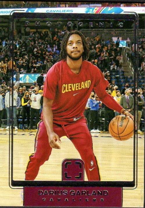 2021-22 Panini Photogenic #10 Darius Garland Pregame