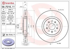 BREMBO Bremsscheibe belüftet vorne passend für Maserati Levante Geländewagen