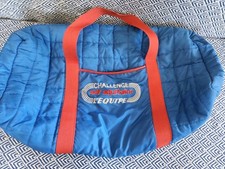 Challenge ELF AQUITAINE L'Equipe Vintage French Sports Quilted Bag