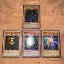 🔥 YUGIOH Gate Guardian MRD-000 SANGA KAZEJIN SUIJIN SECRET R. ORIGINAL LP/NM