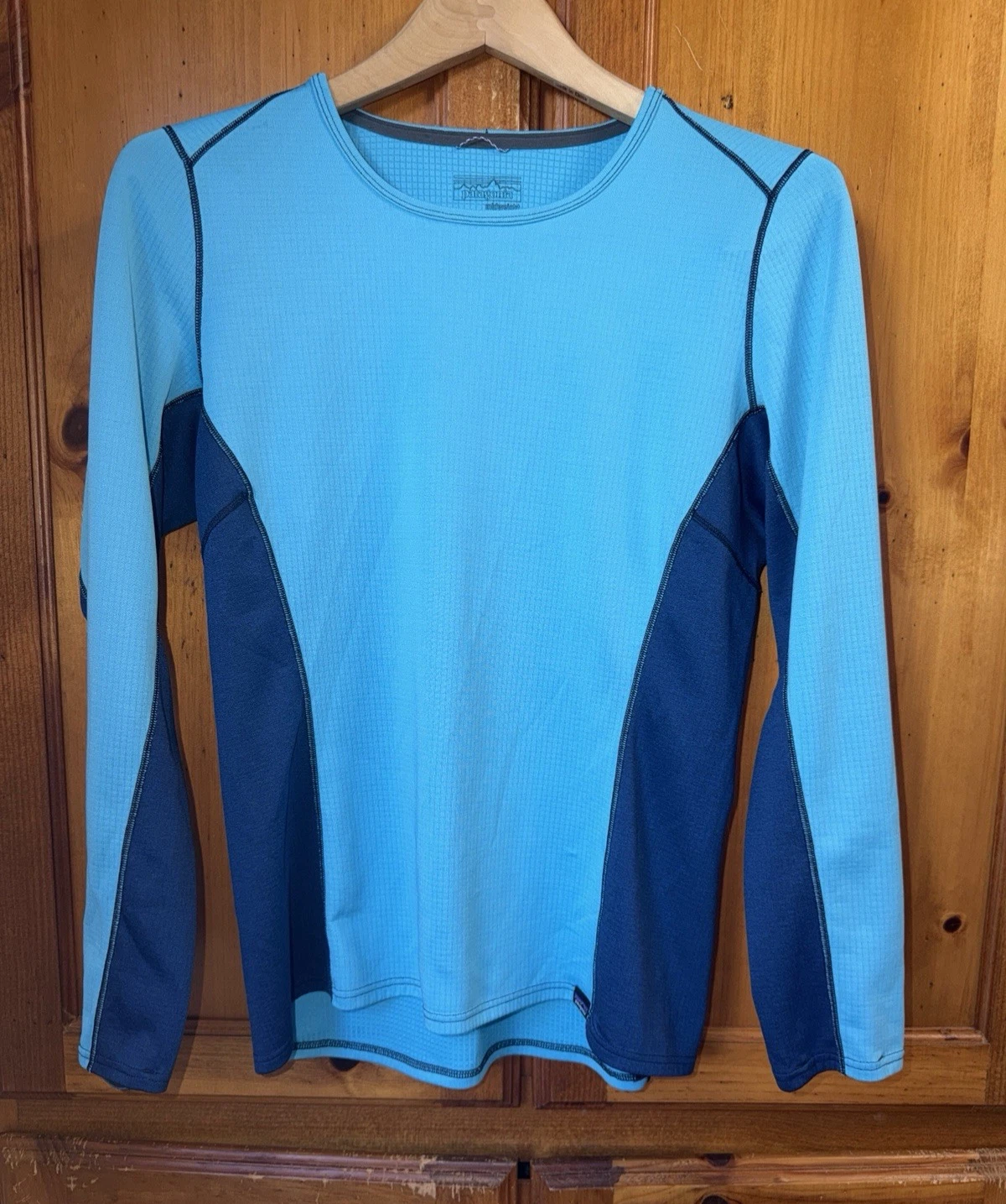 Patagonia Shirt Capilene Midweight Baselayer Long Sleeve Top 44435 Women's M