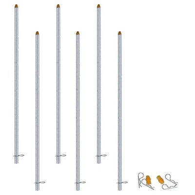 McJ Tools Reloading Primer Feeder Tube 3 Large and 3 Small,Presses & Accessories