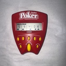 2002 Radica Pocket Poker Electronic Handheld Game