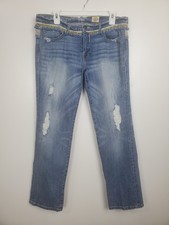 Artisan De Luxe ADL Beaded Distressed Straigh...