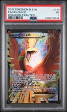 2012 POKEMON BLACK & WHITE DRAGONS EXALTED #119 FULL ART/HO-OH EX PSA 1 on eBay