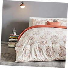 Bedding Duvet Cover Sets Printed Damask Full/Queen Damask Pattern Beige