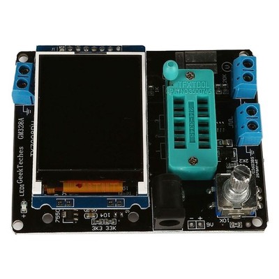 NEW Transistor Tester LCR Diode Capacitance ESR Meter Signal Generator Mos #ff