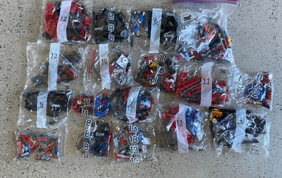 LEGO TECHNIC: Rough Terrain Crane (42082) PARTS ONLY