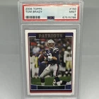 2006 Topps Tom Brady #150 Patriots PSA 9