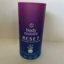 Body Restore RESET Spring Botanical Mix Shower Steamers Aromatherapy 6 Tablets
