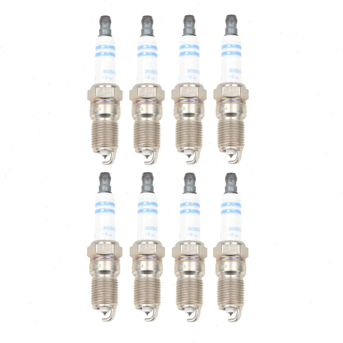 8 pc Bosch Double Platinum Spark Plugs for 1994-1995 Cadillac Fleetwood 5.7L vq