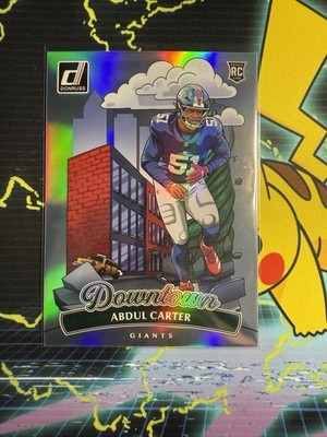 2025 Panini Donruss Abdul Carter Oversized Jumbo Downtown #20 GIANTS Rookie  RC