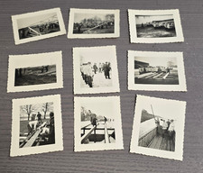 1939 WEHRMACHT ARMY HEER MILITARY BUILDING PROJECT WW2 WWII German Photo lot