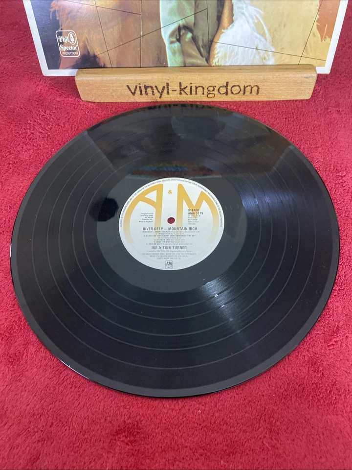 IKE and TINA TURNER - River Deep Mountain High VINYL ALBUM Mint - Phil Spector - Image 2 of 4