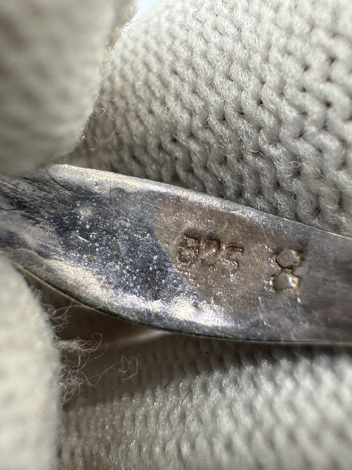 Antique Hand Carved Ring SOLID STERLING SILVER Vi… - image 8