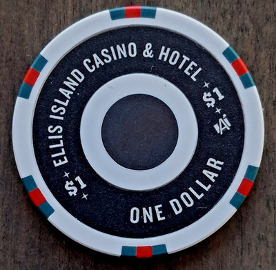 $1 Las Vegas Ellis Island Casino Chip - New Issue