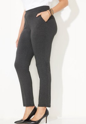 Catherines Women's Plus Size Anywear Classic Pant