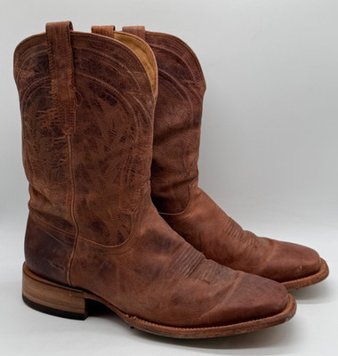 Tecovas The Doc Cowboy Cowboystiefel Western Handmade Boot Echtleder Gr46 defekt