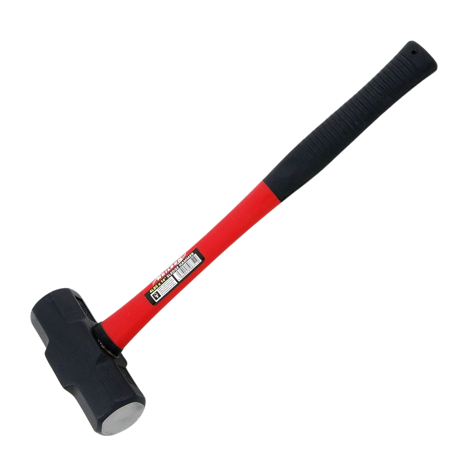 Neilsen 4lb Club Sledge Hammer 14in Fibreglass Handle Heavy Duty Lump Hammer