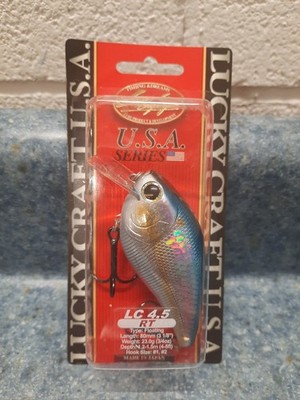 LUCKY CRAFT LC 4.5RT 3/4 oz 3 1/8'' Luckycraft Rattle Version Squarebill 4.5 RT