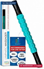 Muscle Roller Lymphatic Drainage Massage Roller Stick - for Myofascial Pain Reli